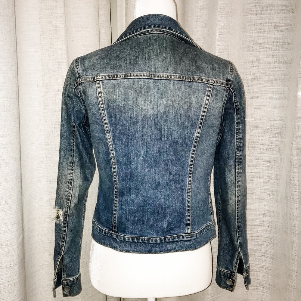 SOLD London jean jacket - Picture 3 of 4